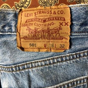 Levi’s 501 Jeans. Women’s 26/32. Blue